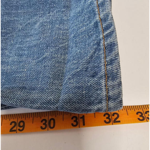 J.Crew Point Sur Jeans "Destroyed Klutey" SZ 24 Blue Distressed Straight - Picture 13 of 14